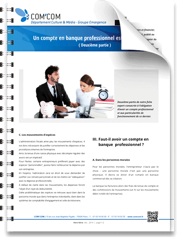 Un compte en banque professionnel est-il obligatoire ? (2ème partie ...